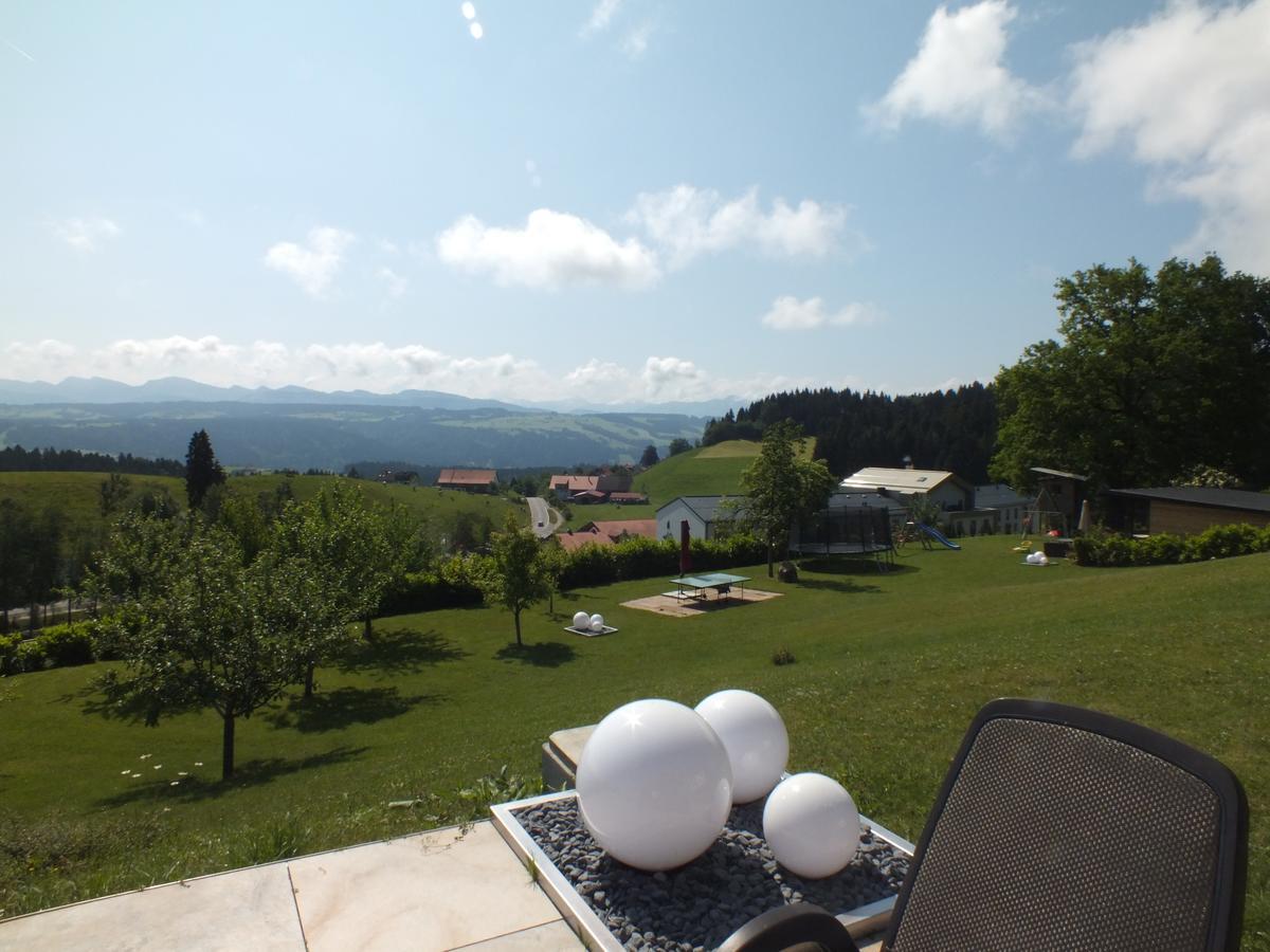 Gastehaus Pension Bergwald Scheidegg Esterno foto